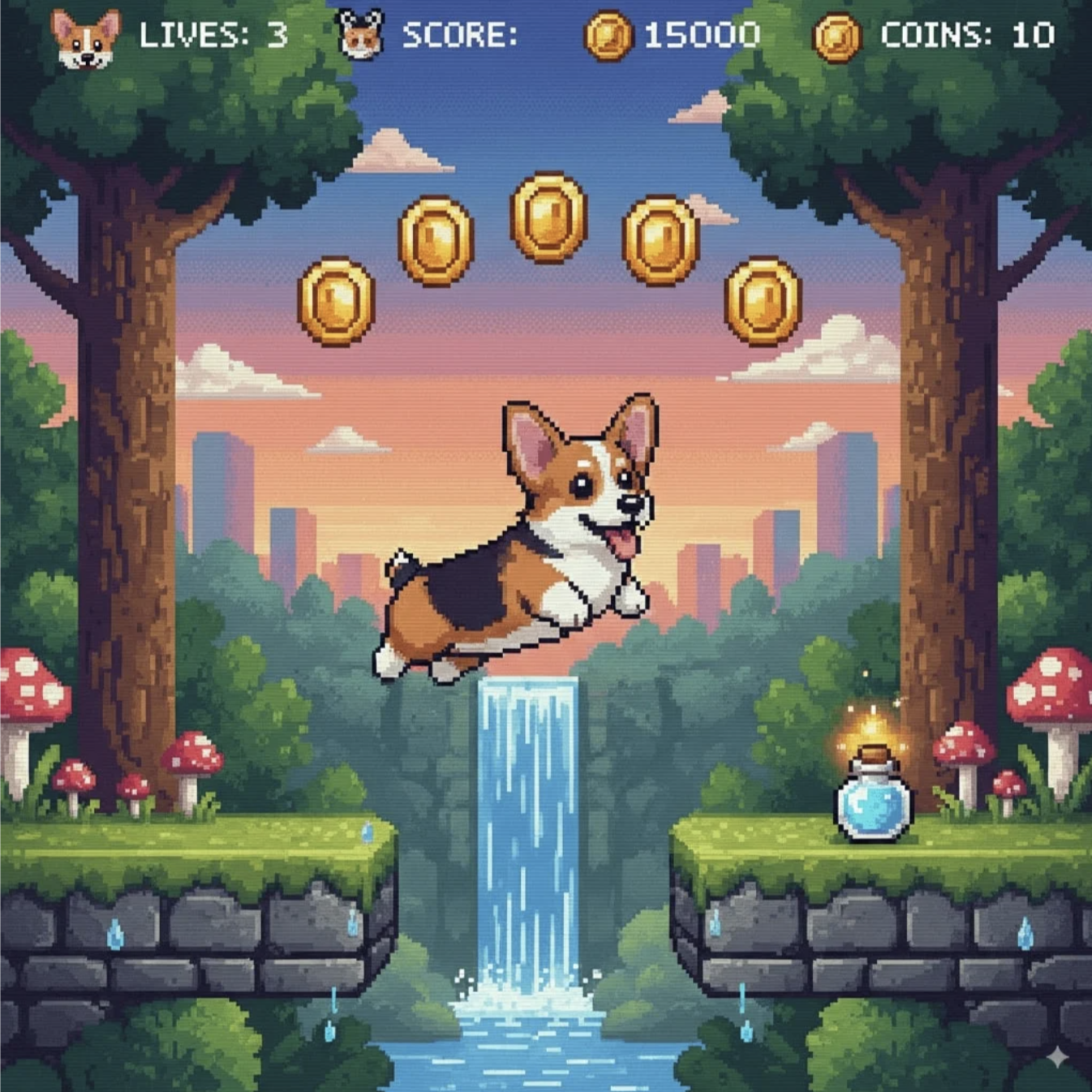 16-bit game character