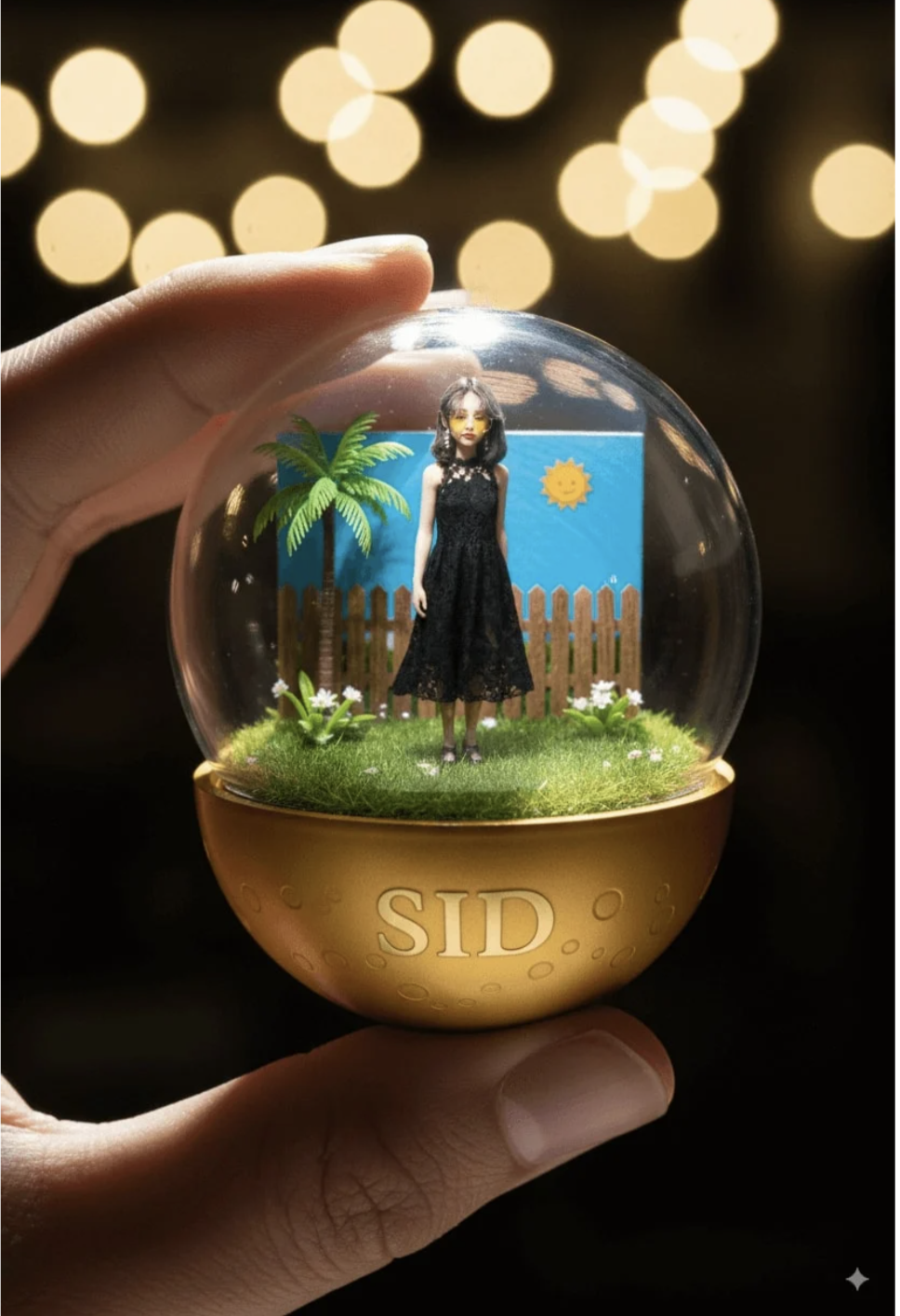 Gashapon capsule diorama collectible